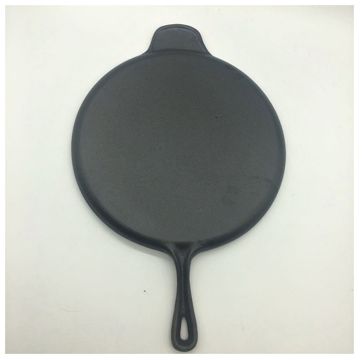 Buy PreSeasoned Cast Iron Crepe pan/Griddle Diameter 30 cm for Healthy